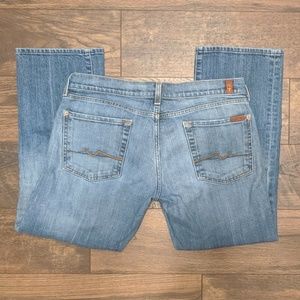 7 for all Mankind Bootcut medium stone wash jeans